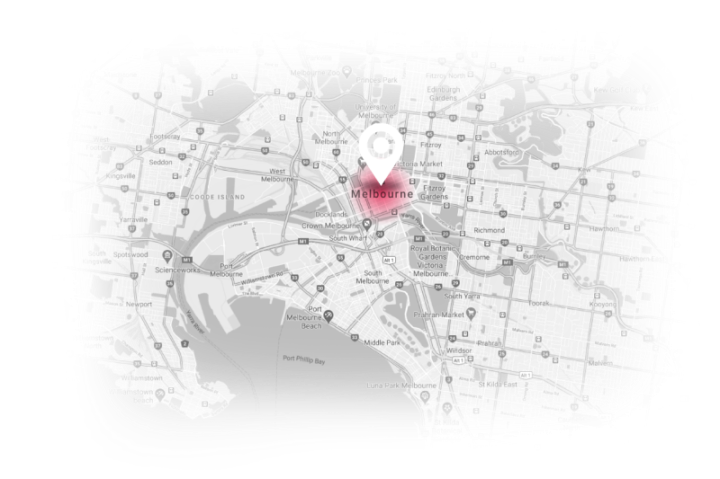 Melbourne cbd map